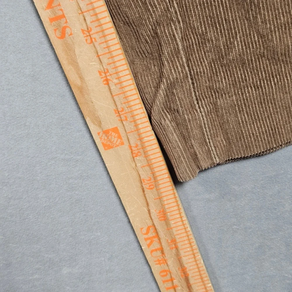 Lauren Ralph Lauren Corduroy Pants Mens 33x30 Brown Straight Leg Cotton Trousers